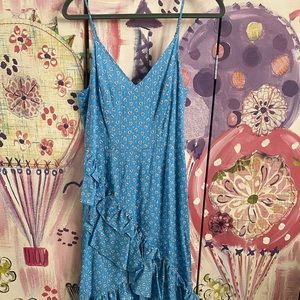 LoveShackFancy Maya dress —size 2 Country Sky Blue